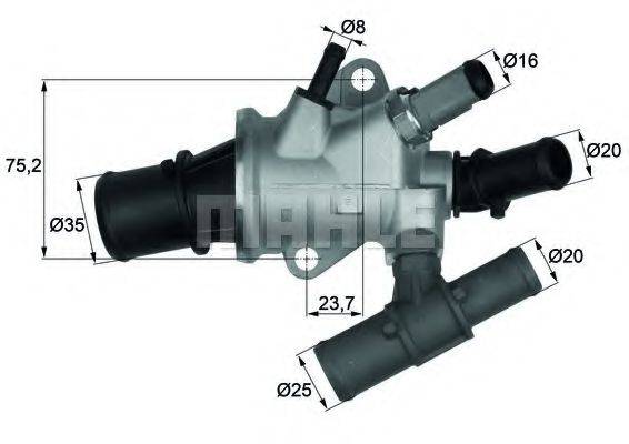 BEHR TI16888 Термостат, охолоджуюча рідина