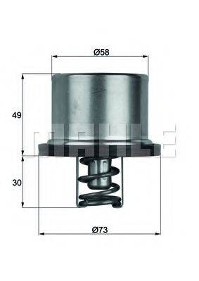 BEHR THD165 Термостат, охолоджуюча рідина