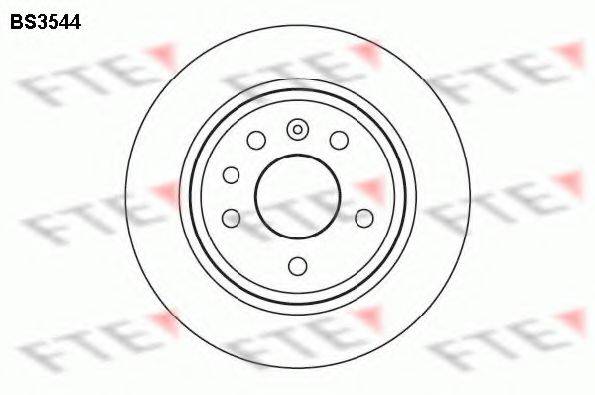 FTE BS3544 гальмівний диск