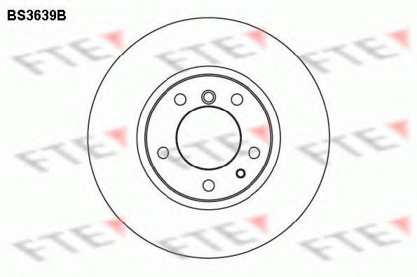 FTE BS3639B гальмівний диск