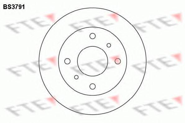 FTE BS3791 гальмівний диск