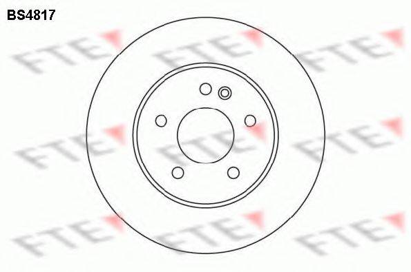 FTE BS4817 гальмівний диск