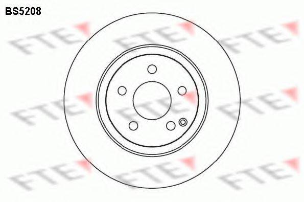 FTE BS5208 гальмівний диск