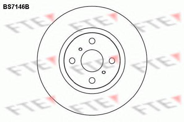 FTE BS7146B гальмівний диск