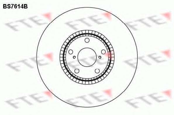 FTE BS7614B гальмівний диск