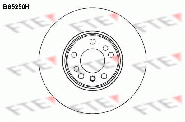 FTE BS5250H гальмівний диск