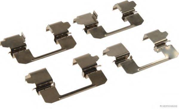 HERTH+BUSS JAKOPARTS J3669003 Комплектуючі, колодки дискового гальма