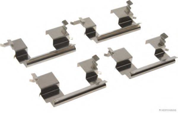 HERTH+BUSS JAKOPARTS J3669004 Комплектуючі, колодки дискового гальма