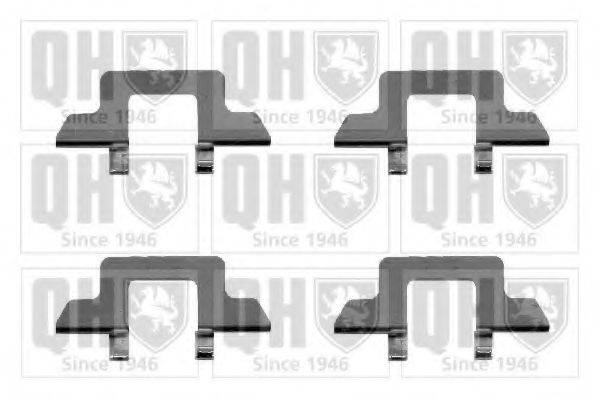 QUINTON HAZELL BFK897 Комплектуючі, колодки дискового гальма