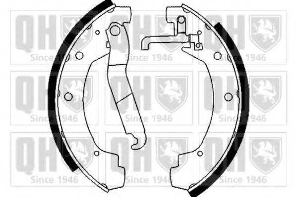 QUINTON HAZELL BS863 Комплект гальмівних колодок