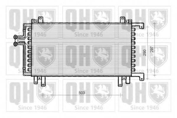 QUINTON HAZELL QCN32 Конденсатор, кондиціонер