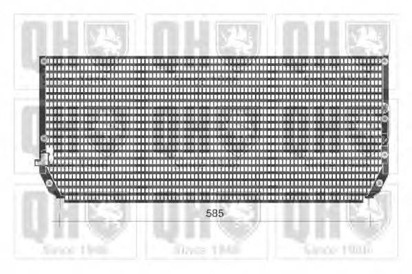 QUINTON HAZELL QCN340 Конденсатор, кондиціонер