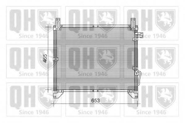 QUINTON HAZELL QCN430 Конденсатор, кондиціонер