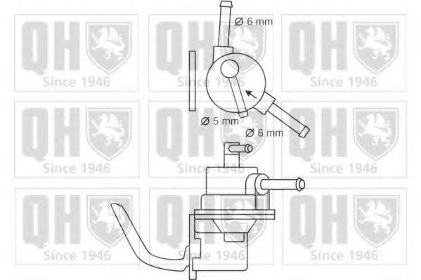 QUINTON HAZELL QFP273 Паливний насос