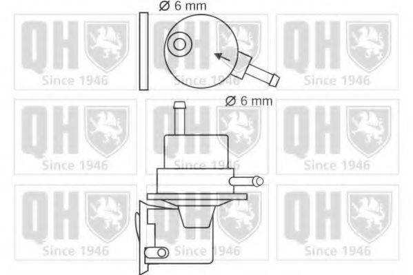 QUINTON HAZELL QFP7 Паливний насос