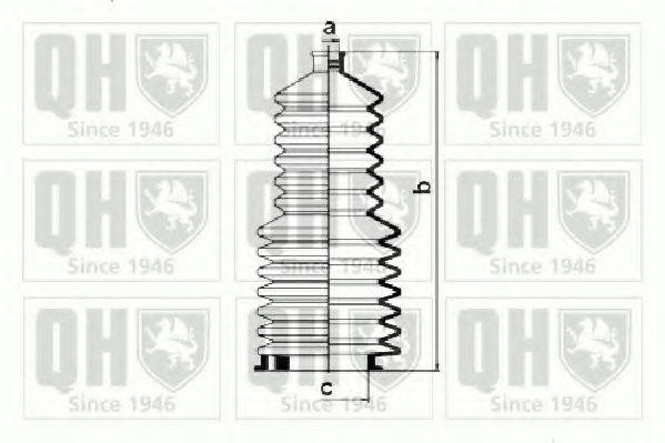 QUINTON HAZELL QG1094 Комплект пильника, рульове керування