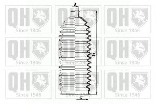 QUINTON HAZELL QG1507 Комплект пильника, рульове керування