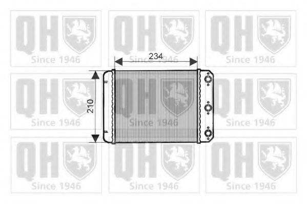 QUINTON HAZELL QHR2150 Теплообмінник, опалення салону