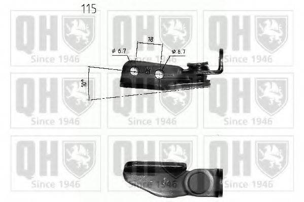 QUINTON HAZELL QTS840248 Газова пружина, кришка багажника