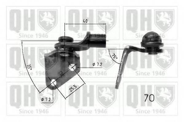 QUINTON HAZELL QTS840205 Газова пружина, кришка багажника