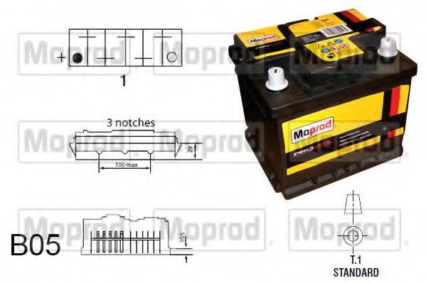 QUINTON HAZELL MBT069 Стартерна акумуляторна батарея