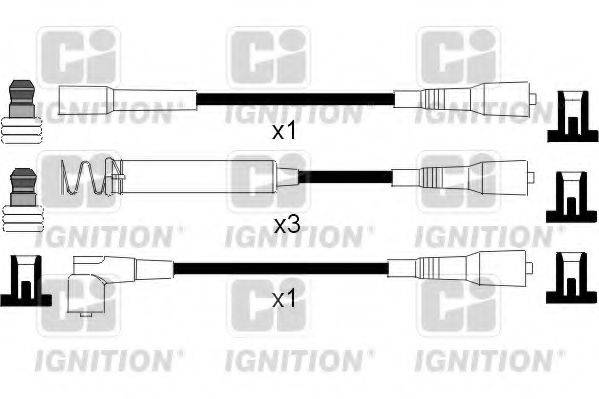 QUINTON HAZELL XC242 Комплект дротів запалювання