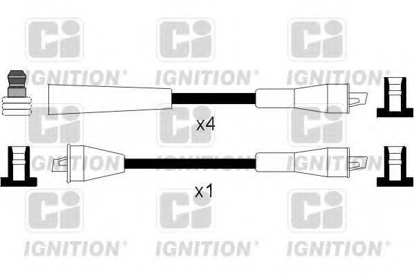 QUINTON HAZELL XC394 Комплект дротів запалювання