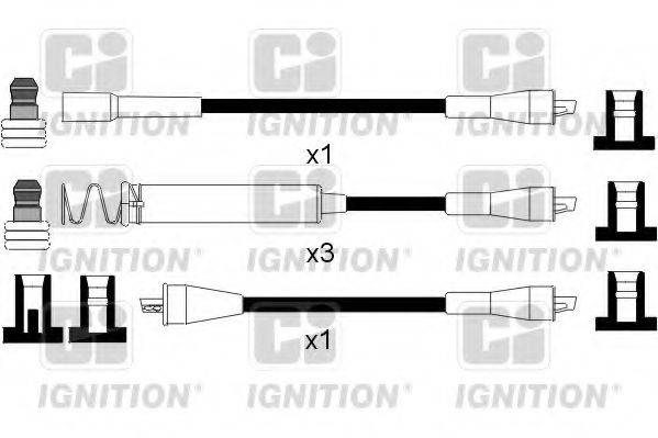 QUINTON HAZELL XC792 Комплект дротів запалювання