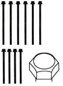 GOETZE 2229018B Комплект болтів головки цилідра