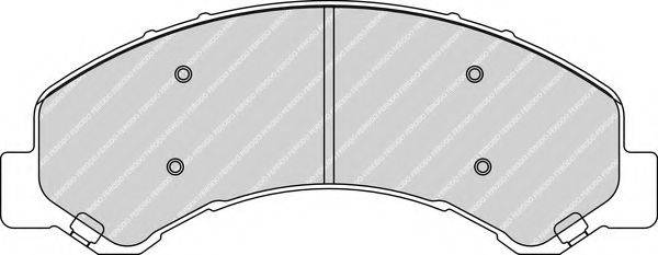 FERODO FCV1853 Комплект гальмівних колодок, дискове гальмо