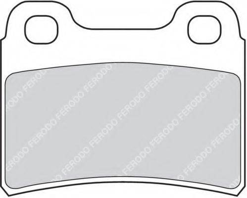 FERODO FDB772 Комплект гальмівних колодок, дискове гальмо