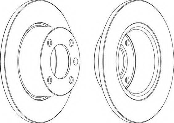 FERODO DDF840 гальмівний диск