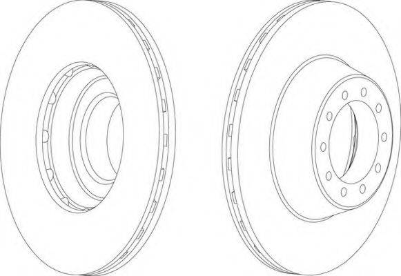 FERODO FCR100A гальмівний диск