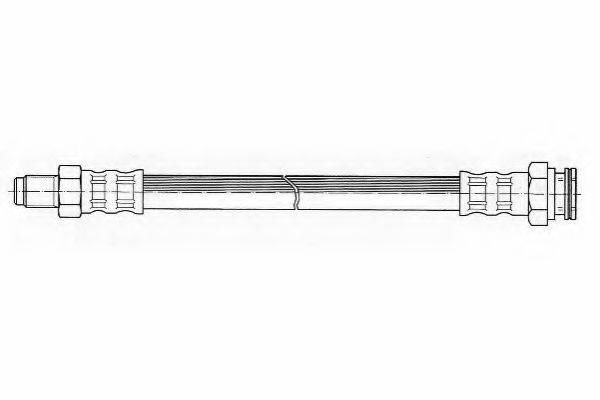 FERODO FHY2101 Гальмівний шланг