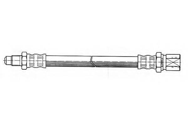 FERODO FHY2124 Гальмівний шланг