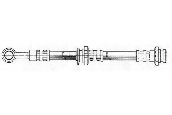 FERODO FHY2233 Гальмівний шланг