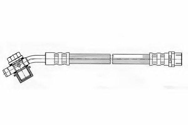 FERODO FHY2247 Гальмівний шланг