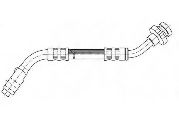 FERODO FHY2348 Гальмівний шланг