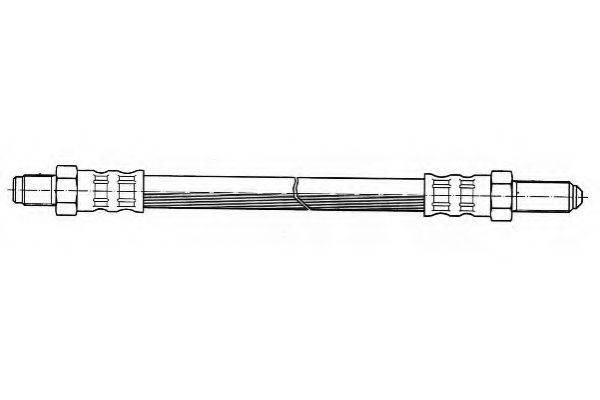 FERODO FHY2381 Гальмівний шланг