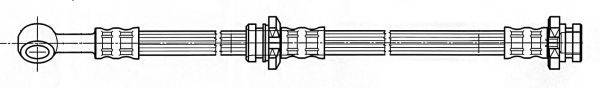 FERODO FHY3010 Гальмівний шланг