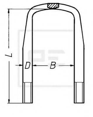 PE AUTOMOTIVE 01510200A Драбина ресори