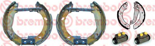 BREMBO K24033 Комплект гальмівних колодок