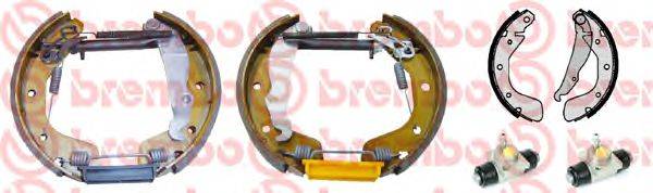 BREMBO K59045 Комплект гальмівних колодок