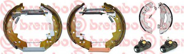 BREMBO K61018 Комплект гальмівних колодок