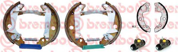 BREMBO K61027 Комплект гальмівних колодок