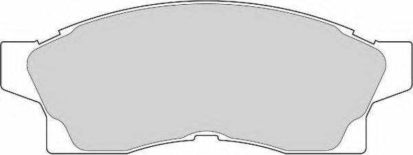 BREMBO P83033 Комплект гальмівних колодок, дискове гальмо