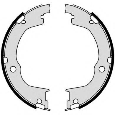 BREMBO S10515 Комплект гальмівних колодок, стоянкова гальмівна система