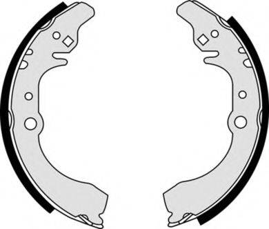 BREMBO S16512 Комплект гальмівних колодок