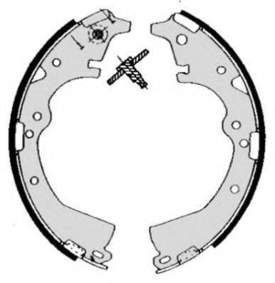 BREMBO S83511 Комплект гальмівних колодок