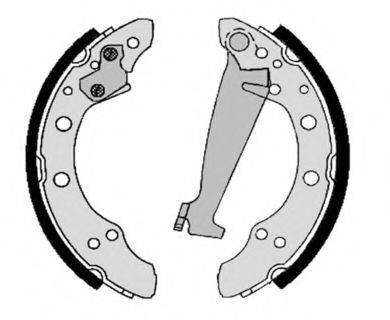 BREMBO S85511 Комплект гальмівних колодок